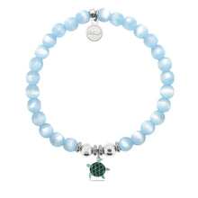 Load image into Gallery viewer, Enamel Turtle TJazelle H.E.L.P Charm Bracelet