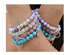 Load image into Gallery viewer, "Bonded Together"Silver Charm Bracelet - TJazelle