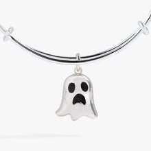 Load image into Gallery viewer, Ghost 'Only Here for the Boos' Textured Bangle - Alex and Ani