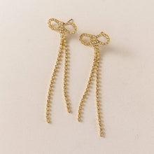 Load image into Gallery viewer, Luxe Bow Earrings - Lovers Tempo