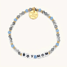 Load image into Gallery viewer, "Boy Mom" Bracelet in Cornflower - Little Words Project