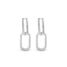 Load image into Gallery viewer, Braided Luxe Link Hoops - Chloe &amp; Lois