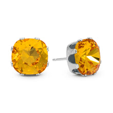 Load image into Gallery viewer, Bright Yellow Cushion Bling - JoJoLovesYou
