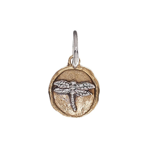 Dragonfly Pendant on 18