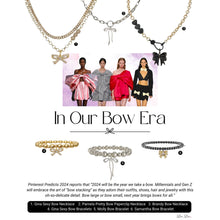 Load image into Gallery viewer, Sami Little Bow Bracelet: Silver / Boxy Bow