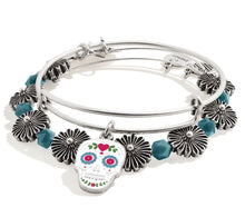 Load image into Gallery viewer, Calavera Set of 2 Bangle Bracelets - Alex and Ani