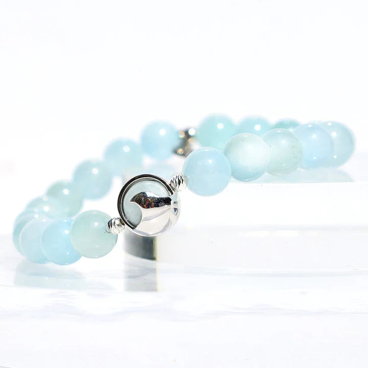 The Rooted Patience & Calm Howlite Bracelet - Justwowfactory