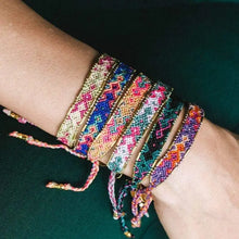 Load image into Gallery viewer, Wildflower - Bali Friendship Bracelet