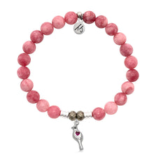 Load image into Gallery viewer, Cardinal CZ Silver Charm Bracelet - TJazelle