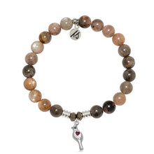 Load image into Gallery viewer, Cardinal CZ Silver Charm Bracelet - TJazelle