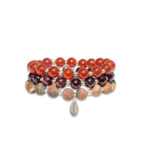 Load image into Gallery viewer, Carnelian Count Your Blessings Bracelet-Blessing Bracelet