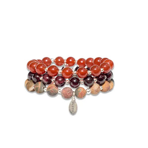 Carnelian Count Your Blessings Bracelet-Blessing Bracelet