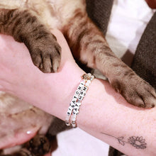 Load image into Gallery viewer, Cat Mom Bracelet - Little Words Project