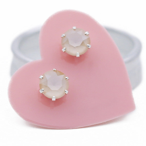 Crème Brulée Ultra Mini Bling Earrings