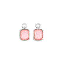 Load image into Gallery viewer, Cushion Cut Hoop Earring Charm - Chloe &amp; Lois