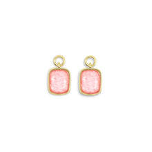 Load image into Gallery viewer, Cushion Cut Hoop Earring Charm - Chloe &amp; Lois