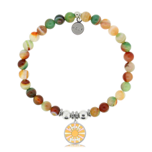 Load image into Gallery viewer, Choose Happy Charm Bracelet - TJazelle HELP Collection
