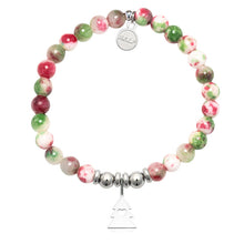 Load image into Gallery viewer, Christmas Tree Charm Bracelet -Holiday Jade- TJazelle H.E.L.P