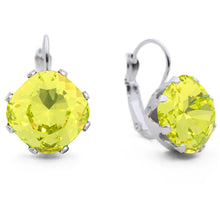Load image into Gallery viewer, Citron Mega Leverback Earrings - JoJoLovesYou