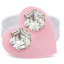 Load image into Gallery viewer, Vintage Clear Hexagon Bling - Limited Edition