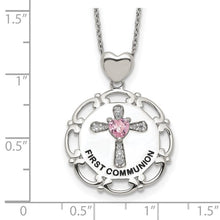 Load image into Gallery viewer, First Communion Necklace - Sterling Silver