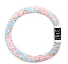 Load image into Gallery viewer, Cotton Candy Sky Roll On Bracelet - Lily and Laura