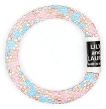 Load image into Gallery viewer, Cotton Candy Sky Roll On Bracelet - Lily and Laura