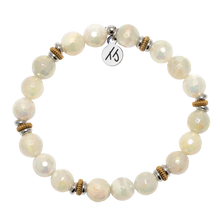 Load image into Gallery viewer, Moonstone Courage Within Bracelet - TJazelle