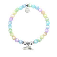 Load image into Gallery viewer, Cowboy Hat Charm with Multi Selenite Charity Bracelet