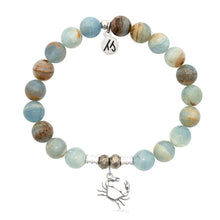 Load image into Gallery viewer, "Crab"Charm Bracelet - Sterling Silver TJazelle