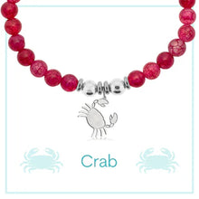 Load image into Gallery viewer, Crab Charm Bracelet - TJazelle HELP