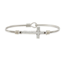 Load image into Gallery viewer, Cross Bangle Bracelet - Luca and Danni