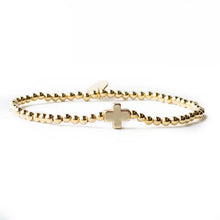 Load image into Gallery viewer, Faith Over Fear Cross Bracelet - Lenny and Eva