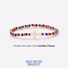 Load image into Gallery viewer, American Grace Cross Holy Water Bracelet