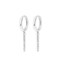 Load image into Gallery viewer, Dangling Bar Hoops - Chloe and Lois