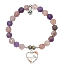 Load image into Gallery viewer, Daughter Heart Silver Charm Bracelet- TJazelle