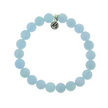 Load image into Gallery viewer, "Mystic" Blue Aquamarine Stacker - TJazelle