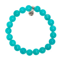 Load image into Gallery viewer, "Soothing" Aqua Amazonite Stacker - TJazelle
