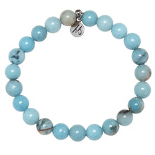 Load image into Gallery viewer, "Tranquility" Larimar Jasper Stacker - TJazelle
