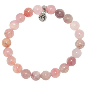 "Unconditional Love" Madagascar Quartz Stacker Bracelet - TJazelle