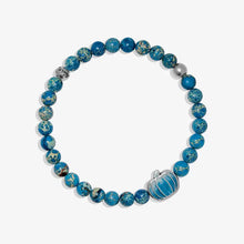 Load image into Gallery viewer, Denim Ombre Pumpkin Stretch Bracelet - Luca and Danni