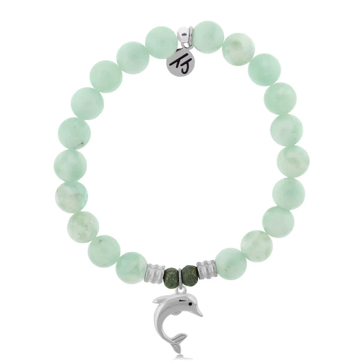 Dolphin Silver Charm Bracelet - TJazelle