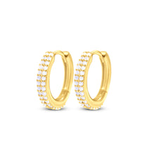 Load image into Gallery viewer, Luxe Hoops in Cotton Candy Opal - Chloe and Lois