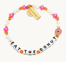 Load image into Gallery viewer, "Eat The Donut" Little Words Project Bracelet