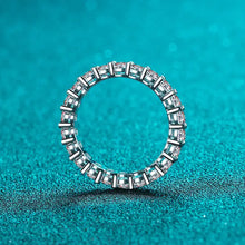 Load image into Gallery viewer, Moissanite Engagement Band Ring