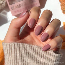 Load image into Gallery viewer, Fall Mauve Press-On Nails | Fall Solids | Short Oval