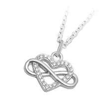 Load image into Gallery viewer, Endless Love Silver TJazelle Necklace