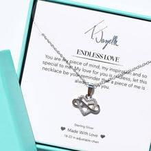 Load image into Gallery viewer, Endless Love Silver TJazelle Necklace