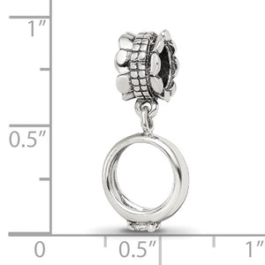 CZ Engagement Ring Dangle Bead - Reflections