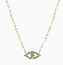 Load image into Gallery viewer, Kala Evil Eye Necklace - Lotus Jewelry
